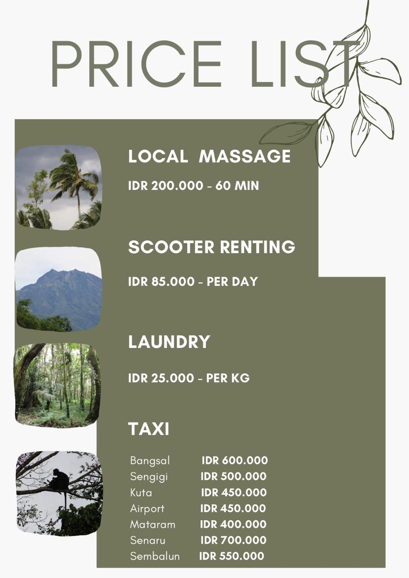 Appartamento Santai House Tetebatu Esterno foto